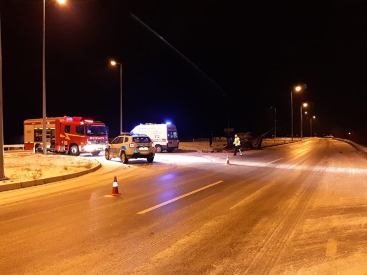 Denizli’de trafik kazası: 3 yaralı