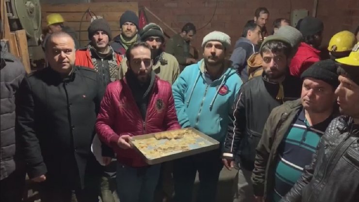 Kömür ocağındaki işçilerin iş bırakma eylemi sonlandı