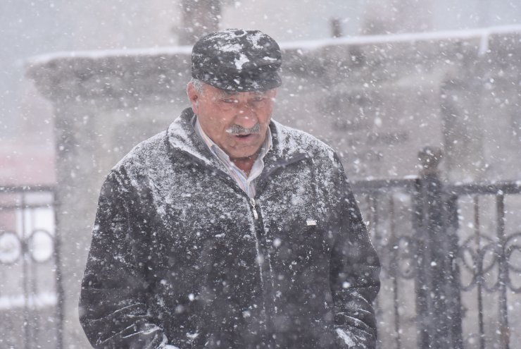 Erzurum, Ardahan ve Kars'ta kar yağışı ve fırtına etkili oluyor