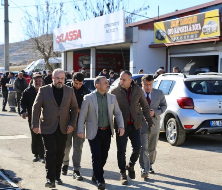 Tunceli’de 56 dönüm arazi sanayi esnafına tahsis edildi