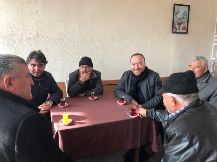 AK Partili Başkan Dağdelen, esnaf ve vatandaşlarla bir araya geldi