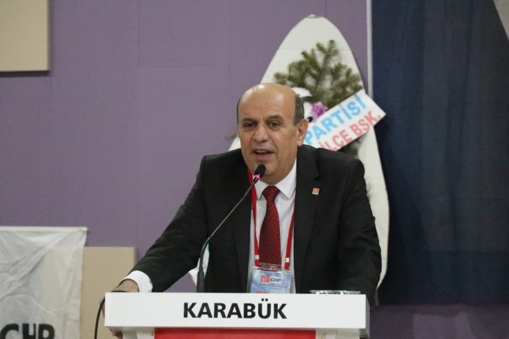 CHP Karabük İl Başkanlığına yeniden Çakır seçildi