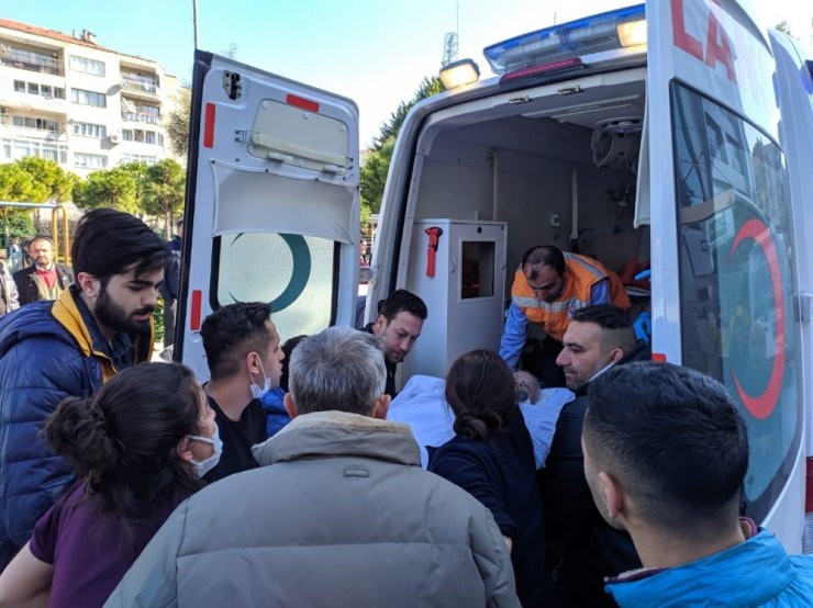 İzmir’de hastanede yangını paniği