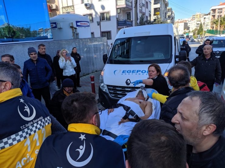 İzmir’de hastanede yangını paniği