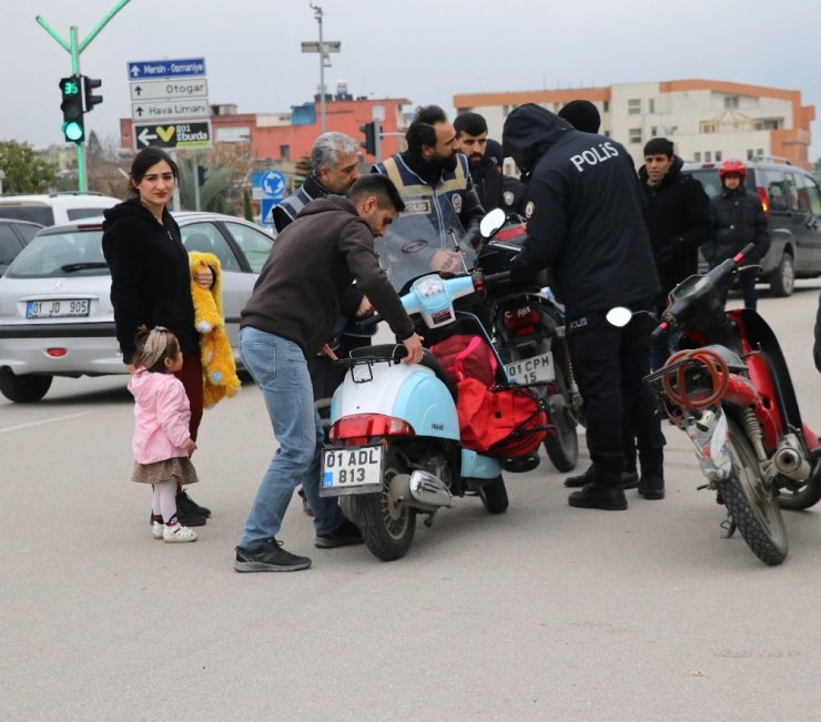 Adana’da motosiklet uygulaması