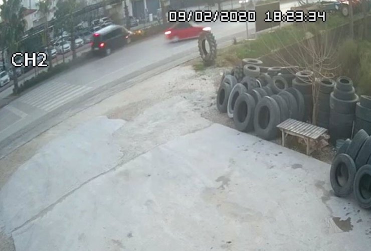 AK Partili Özhaseki, Türel ve Yılmaz’ın yaralandığı kaza kamerada