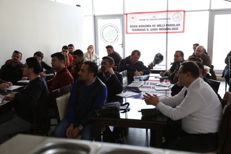Tekirdağ’da nesli tehlikedeki türler için denetimler yapıldı