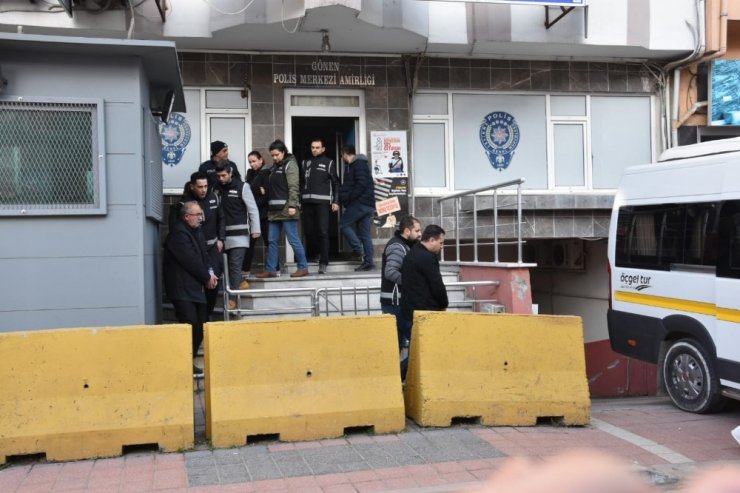 Gönen’de suç örgütü operasyonu