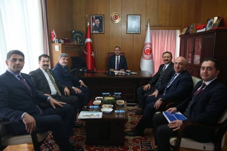 Başkan Kocaman’dan Ankara temasları