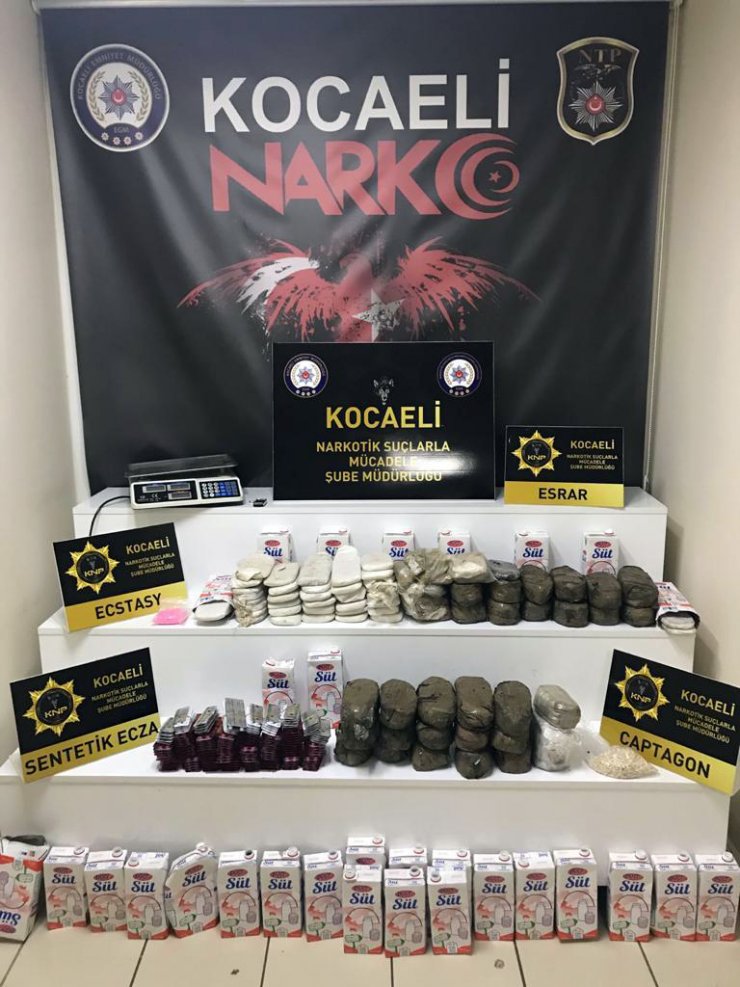 GÜNCELLEME - Kocaeli merkezli uyuşturucu operasyonunda 13 tutuklama