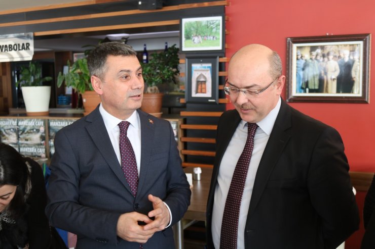 Mogan Gölü'nün çevre düzenleme projesinin koordinasyon toplantısı yapıldı