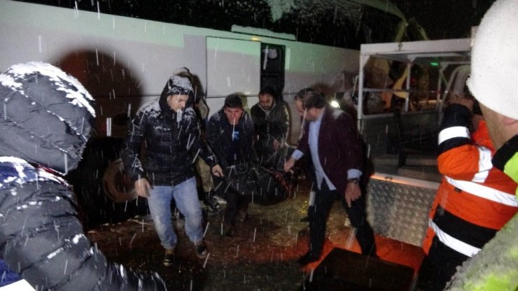 Samsun’da yolcu otobüsü kamyonla çarpıştı: 1 ölü, 1 yaralı