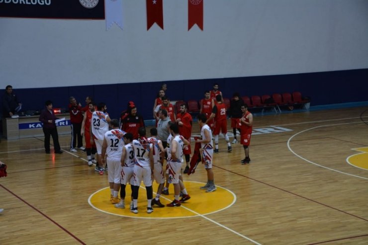 Kayseri büyük erkekler basketbolda finalin adı belli oldu