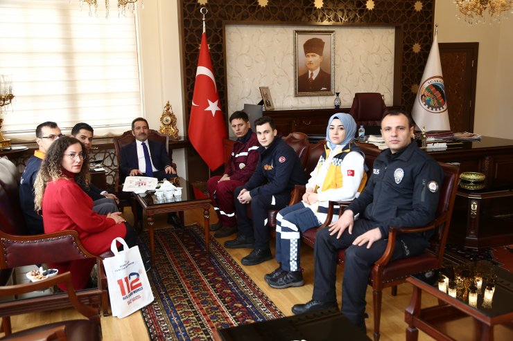 Aksaray'da 112 Günü kutlamaları