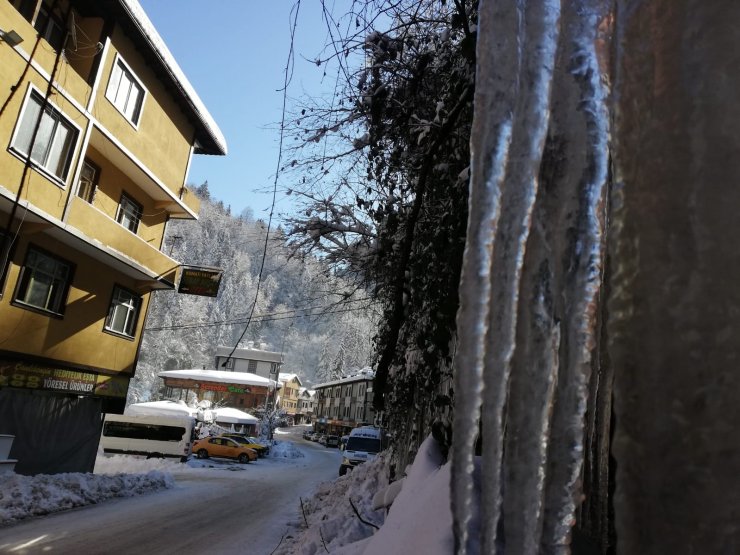 Kar Karadeniz'de yaşamı olumsuz etkiliyor
