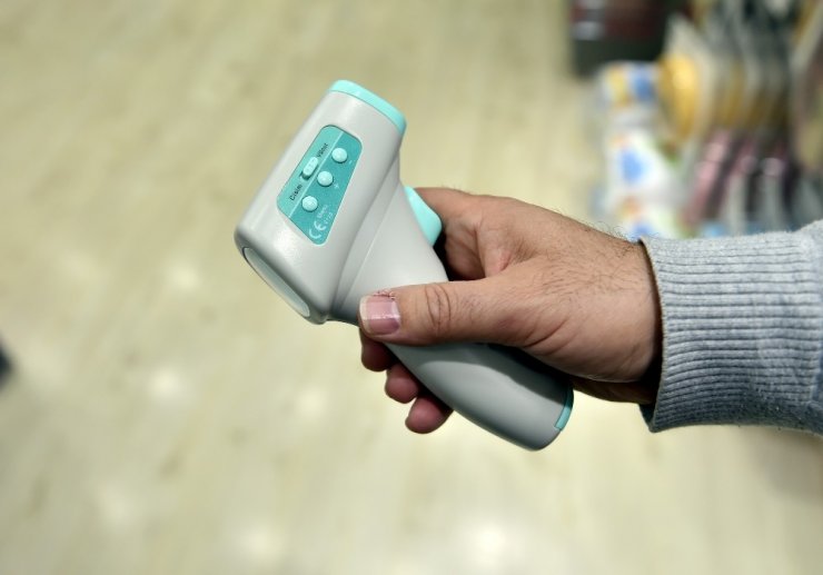 Koronavirüs endişesiyle yerli üretim ateş ölçerlere talep arttı