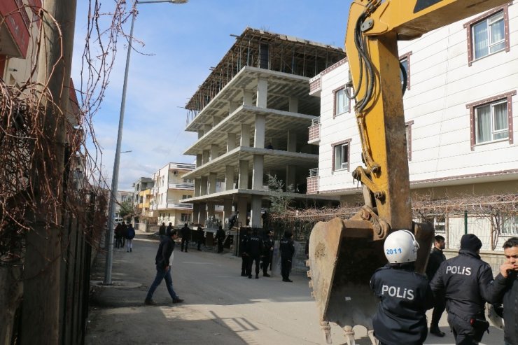 Batman’da yıkım gerginliği