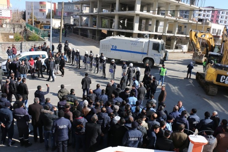 Batman’da yıkım gerginliği