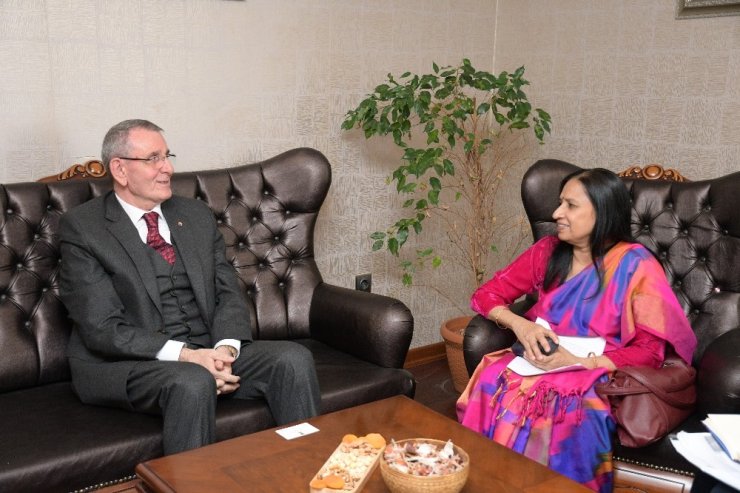 Hindistan Mashalatgüzarı, iş birliği için Samsun’da