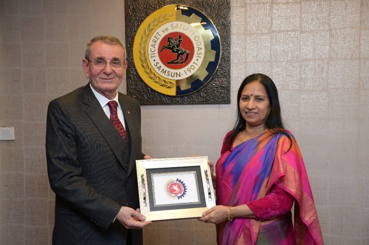 Hindistan Mashalatgüzarı, iş birliği için Samsun’da