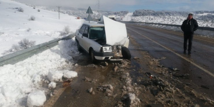 Karabük’te trafik kazası: “Biri bebek 3 yaralı”