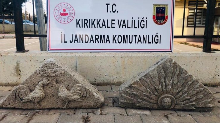 Kırıkkale’de tarihi eser operasyonu