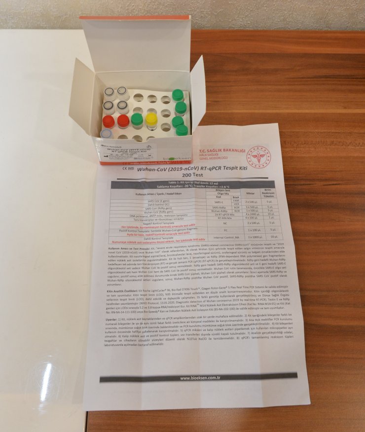 Sağlık Bakanlığı koronavirüs tanı kitini yurt dışına da satacak