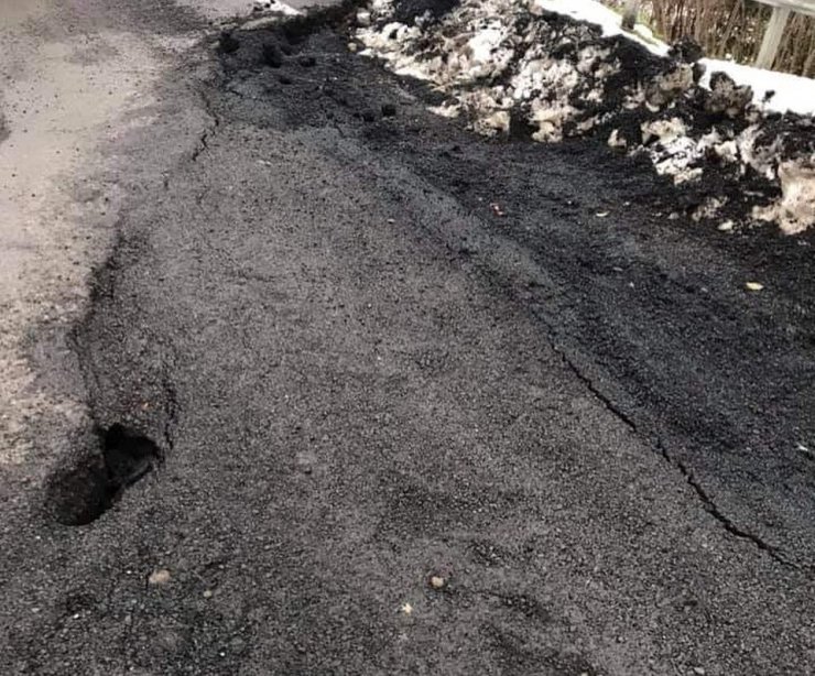 Yalıköy’de heyelan riski