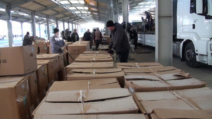 Sındırgı’da tütün alımları devam ediyor