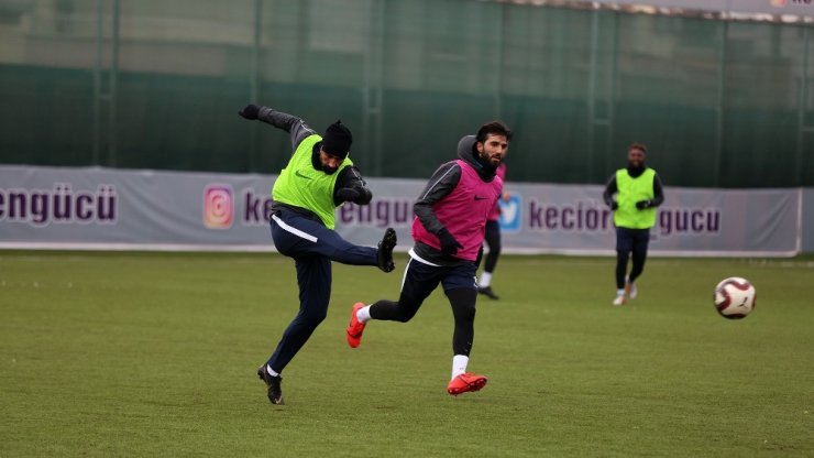 Keçiörengücü’nde Altay maçının hazırlıkları sürüyor