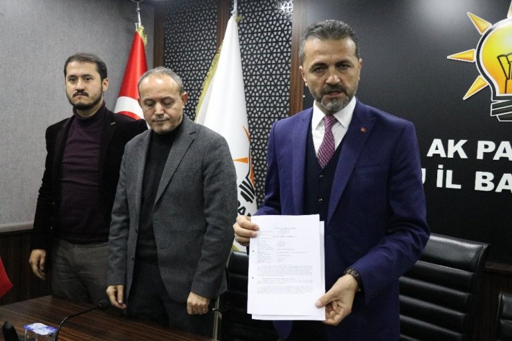 AK Parti İl Başkanından Bolu Belediye Başkanına suç duyurusu