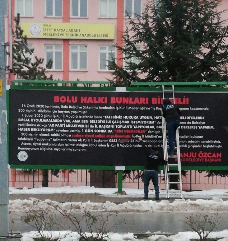 AK Parti İl Başkanından Bolu Belediye Başkanına suç duyurusu