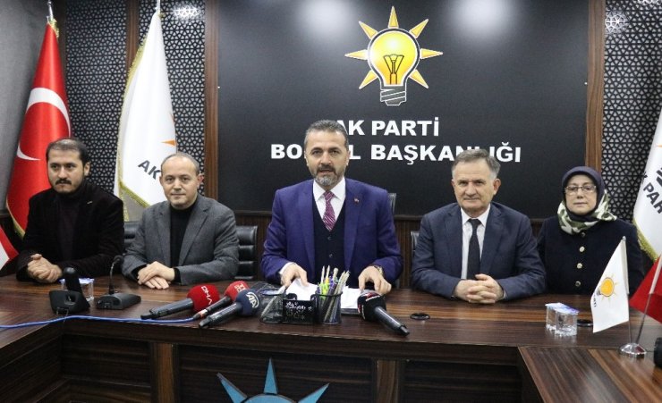 AK Parti İl Başkanından Bolu Belediye Başkanına suç duyurusu