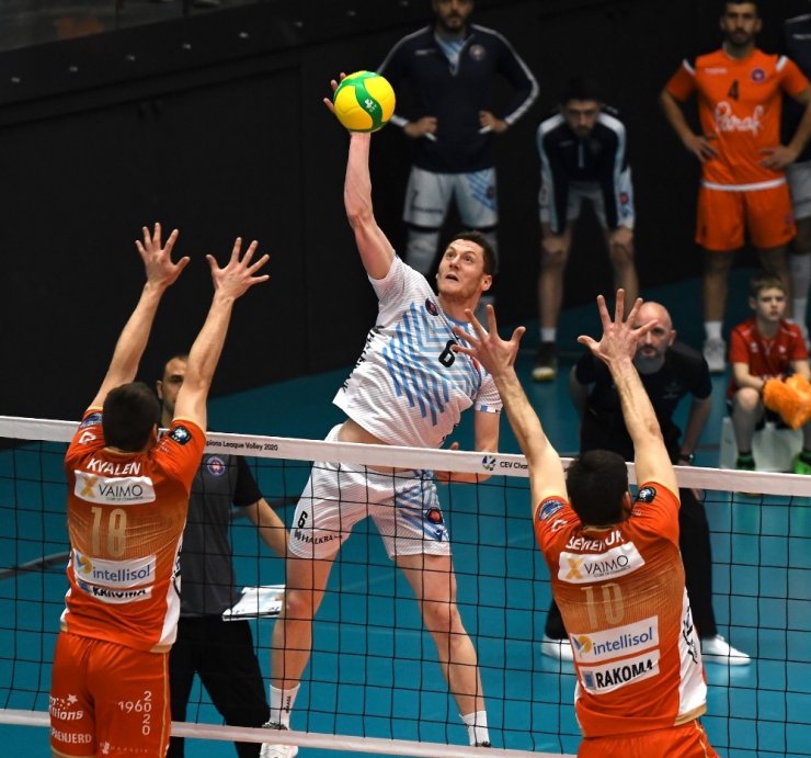 CEV Erkekler Şampiyonlar Ligi: Greenyard Maaseik: 3 - Halkbank Ankara: 1