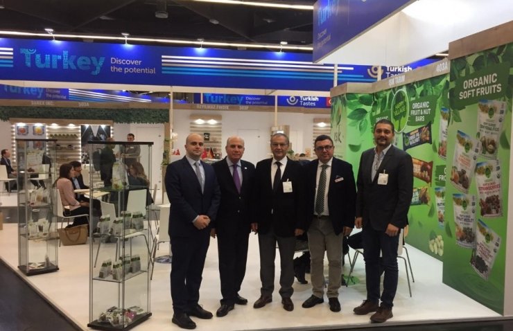 Ege’nin organik ürünleri Almanya’da ilgi odağı oldu