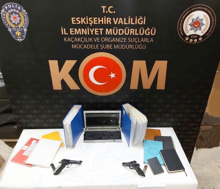 Eskişehir’de tefecilik ve dolandırıcılık operasyonu