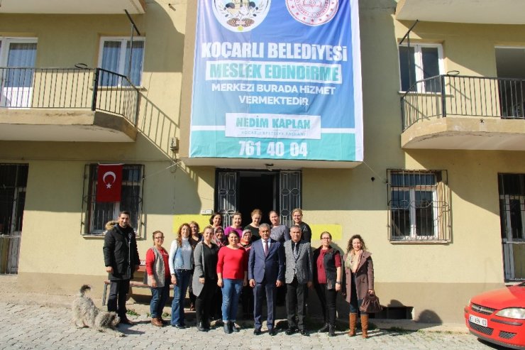 Koçarlı Belediye Başkanı Nedim Kaplan’dan üreten kadınlara tam destek