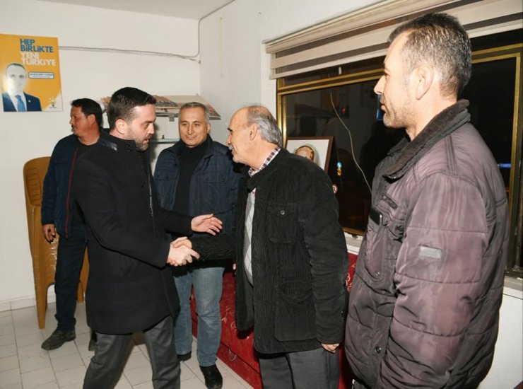 Lapseki AK Parti İlçe Teşkilatı delegelerle buluştu
