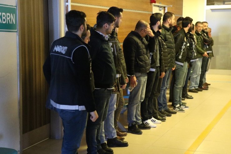 Kapıkule’de dev uyuşturucu operasyonu: 11 gözaltı