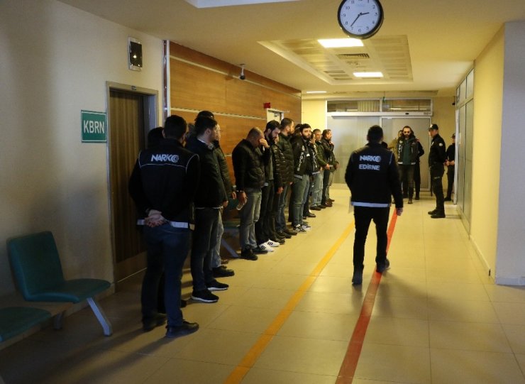 Kapıkule’de dev uyuşturucu operasyonu: 11 gözaltı
