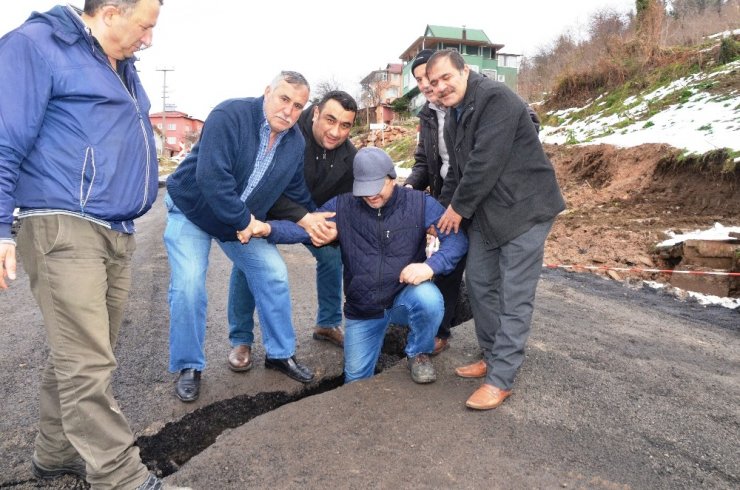 Ordu’da heyelan