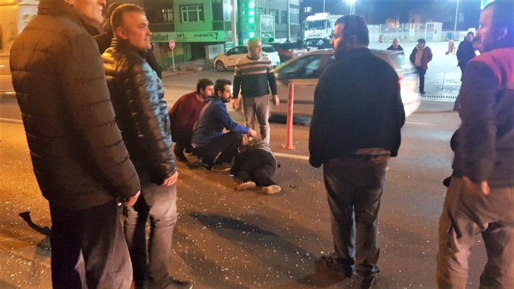 Yayalara çarpan sürücünün ehliyetine 2 yıl el konuldu