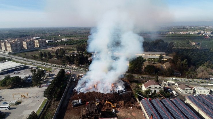 Adana’daki fabrika yangını 32 saattir sürüyor