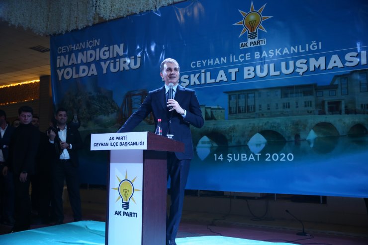 AK Parti Sözcüsü Çelik "Ceyhan Teşkilat Buluşması"nda konuştu: (1)