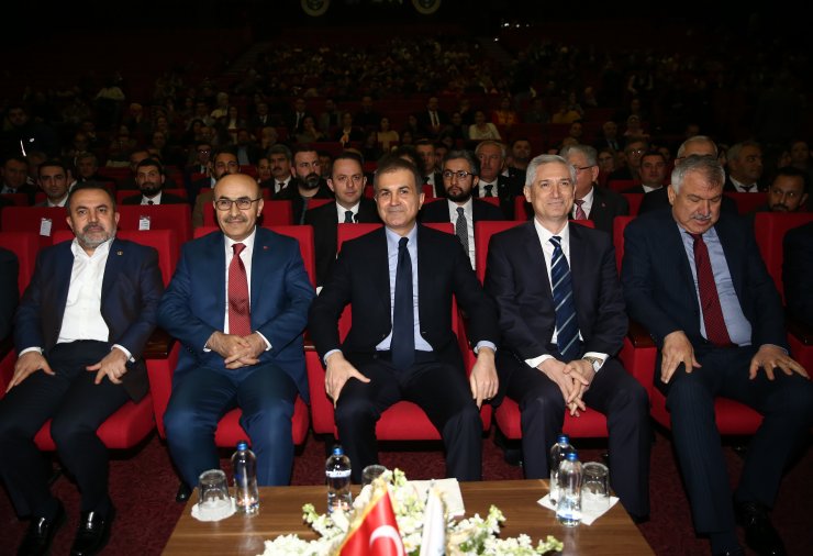 AK Parti Sözcüsü Çelik Çukurova Üniversitesi Açılış ve Temel Atma Töreni'nde konuştu: