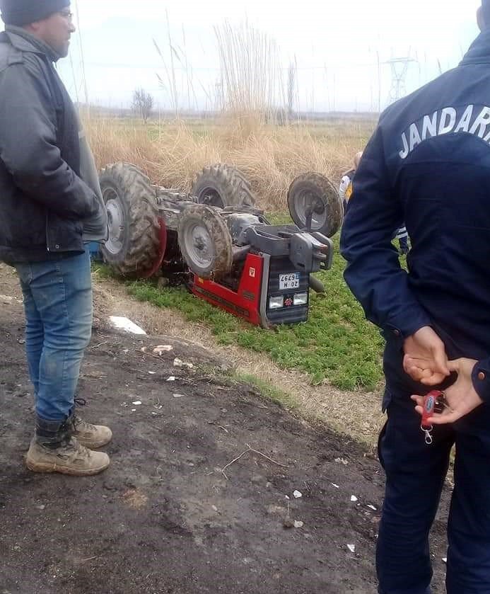 Kullandığı traktörün altında kalan kadın öldü