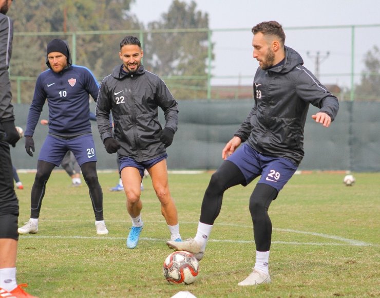 Hatayspor, Akhisarspor maçının hazırlıklarını tamamladı