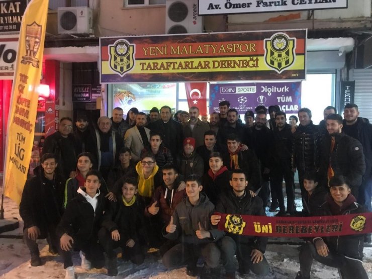 Taraftarlar derneğinden Yeni Malatyaspor yönetimine yemek
