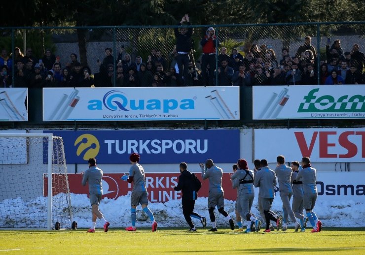 Trabzonspor, Demir Grup Sivasspor maçı hazırlıklarına başladı