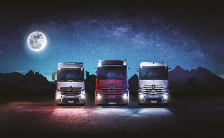 Yeni Actros çekiciler Türkiye’de satışa sunuluyor